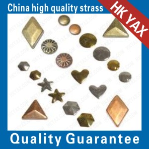 hotfix stud copper,hotfix dome copper