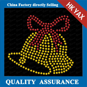 YAXS-43 Christmas Bell Rhinestone Design Motif