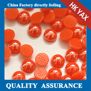 ceramic hot fix half pearl beads