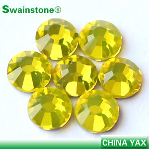 Loose crystal transfer strass citrine SWAINSTONE